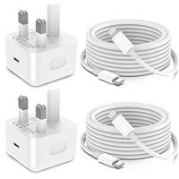 2Pack for iPhone Charger Fast Charge