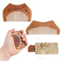 2PCS Birthing Comb for Labor Pain Relief, Wooden Labour Comb
