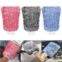 Nexhyp 3 Pack Microfibre Car Wash Mitt - Scratch-Free, Doubl