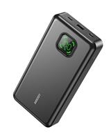 ANSODY 65W Power Bank, 25000mAh Laptop Portable Charger, 100W Total External Battery with 2 Ports USB C with Digital Display, Compatible with MacBook, iPhone 16/15, Samsung, Dell (Gray)