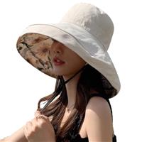 Kisyard Reversible Bucket Hat for Women Summer UV Sun Protec