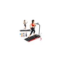 TODO Walking Pad with 4 levels Incline, 2 In 1 Under Desk Treadmill for Home, 1-12km/h, 2.5HP Foldable Treadmill with APP, Speaker, LED Display, Running Machine