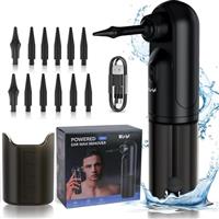Ear Wax Removal Kit MLriyl Electric Auditory Cleaner with 4 Modes Water Powered Irrigation System 12 Reusable Tips Earwax Remover Tool USB Rechargeable Safe Hygiene Machine