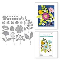 Spellbinders Vivid Blooms Etched Dies from The Vivid Expressions Collection