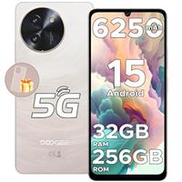 DOOGEE Note 59 Pro 5G Mobile Phones 2025 Android 15, 6nm Octa Core 2.3GHz, 120Hz 6.75" HD+, 32GB+256GB/2TB Smartphone, 6250mAh, Sim Free Unlocked Mobile Phones, Widevine L1, Fingerprint,NFC-Green