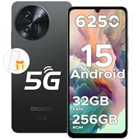 DOOGEE Note 59 Pro 5G Mobile Phones 2025 Android 15, 6nm Octa Core 2.3GHz, 120Hz 6.75" HD+, 32GB+256GB/2TB Smartphone, 6250mAh, Sim Free Unlocked Mobile Phones, Widevine L1, Fingerprint,NFC-Green