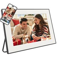 CECGAN 10.1 Inch Frameo Photo Frame, WiFi Digital Picture Frame,1280x800 HD IPS Touch Screen, Auto-Rotate, Share Photos/Videos Instantly via Frameo App from Anywhere, 32GB Memory, Wall Mountable.