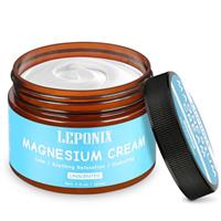 Magnesium Cream, Topical Magnesium Balm for Sleep and Restless Legs Syndrome Relief-Soothing & Moisturizing Magnesium Butter for Sleep and Restless Nights, Safe for Kids