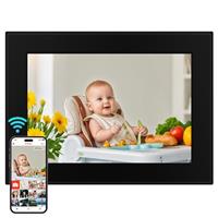 CECGAN 10.1 Inch Frameo Photo Frame, WiFi Digital Picture Frame,1280x800 HD IPS Touch Screen, Auto-Rotate, Share Photos/Videos Instantly via Frameo App from Anywhere, 32GB Memory, Wall Mountable.