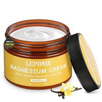 Magnesium Cream for Sleep & Muscle Relaxation - Soothing Topical Magnesium Lotion for Leg Cramps, Pain Relief & Better Sleep | Hydrating Magnesium Body Butter for Adults 35+, Sensiors & Kids