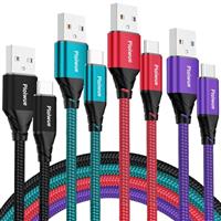 Extra Long USB C Cable, PS5 Controller Charging Cable Braided for Samsung Galaxy S20/S10/S9, Huawei, PS5, Xbox Series X/S Controller, Switch Pro Controller