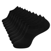 YORJOSOX Mens No Show Trainer Socks 6-9/9-12 Invisible Socks for Men Low Cut Cotton Socks Non-Slip Silicone Stripes