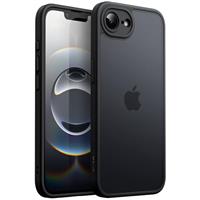 JETech Matte Case for iPhone 16e 6.1-Inch, Shockproof Military Grade Drop Protection, Frosted Translucent Back Phone Cover, Anti-Fingerprint