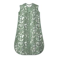 MIKAFEN Baby Sleeping Bag Spring and Summer 1.0Tog,100% Organic Cotton Sleeveless Baby Sleeping Sack/Baby Swaddle