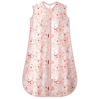 MIKAFEN Baby Sleeping Bag Spring and Summer 1.0Tog,100% Organic Cotton Sleeveless Baby Sleeping Sack/Baby Swaddle