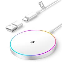 15W Wireless Charger iPhone, Mag-Safe Charger for Apple i-Phone 16/16 Pro Max/16 Plus/15/15 Pro/15 Plus/14/13/12/AirPods Pro, Wireless Charging Pad Magnetic iPhone Charging Pad
