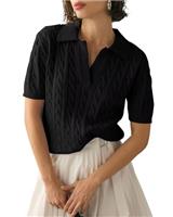 LACOZY Women's Summer Short Sleeve Dress - Elegant Office Ch