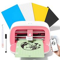 Likcut S501 Vinyl Cutter Machine with Built-in Storage, Die Cutting Machine of Multi Material Vinyl, HTV, Cardstock, Paper, Includes Cutting Mat, Black Pen, Weeding Tool