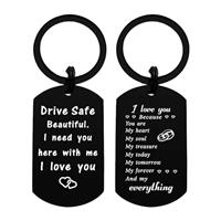 Viayen Drive Safe Keychain for Her - Valentines Day Gifts fo