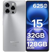 DOOGEE Fire 6 Power Rugged Smartphone, 120LM Dual Light Flashlight, 15500mAh/33W, Rugged Phone Android 14, 20GB+256GB/2TB, 50MP, 3 Cards Slots, 4G Unlocked Mobile Phones, Waterproof Phone, 18W OTG/NFC