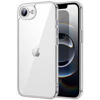 JETech Case for iPhone 16e 6.1-Inch, Non-Yellowing Shockproof Phone Bumper Cover, Anti-Scratch Clear Back