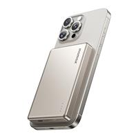 MOMAX Magnetic Power Bank, 20W PD Fast Charging, Wireless Portable Charger for iPhone, AirPods, Android
