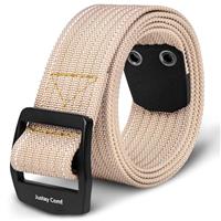 Justay Comf Men's Nylon Belt with Metal Buckle Casual Breath