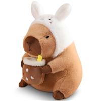 WESOPAN Capybara Plush Toy, 30cm Cute Capybara Stuffed Animals Kawaii Capibara Plush Pillow Christmas Birthday Easter Valentine's Day Gift for Kids Boys Girls