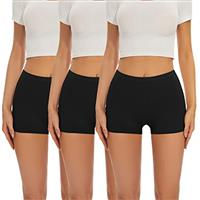 SIHOHAN Womens Boxers Underwear Cotton Ladies Boyshort Panties Safety Boxer Shorts Breathable Chub Rub Shorts Anti Chafing Panties