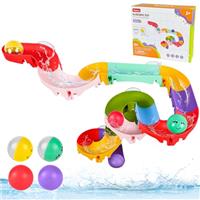 YUUTIAL Bath Toys for 3+ Year Olds,32Pcs Slideway Bath Toy D