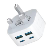 USB C Plug for Apple iPhone 16 15 14 13 12 11 Pro Max Plus X XS XR 8, SE 2020, Pad Pro Air Mini, USBC Fast Charger Type C Power Charging Head Adapter Charge Wall PD UK