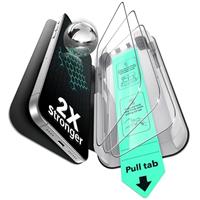 ESR 3 Pack 9H+ Glass for iPhone 14 Pro Privacy Screen Protector, [Military Grade Shatterproof & Longest Durable] Anti-spy