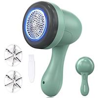 Lint Remover, Electric Fabric Shaver Bobble Remover for Clothing with 3 Blades & USB, Portable Quick Debobbler clothes Shaver Lint Roller Carpet Clothe Sweater Fuzz Pilling Fluff Remover for Clothes