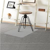 CROWNSHOP Office Chair Desk Mat 90x120cm PVC Safety Non Slip Floor Mats Carpet Protector Mat for Home Offic Chair Desks Mats for Hard Floor