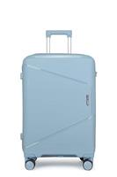 Fly Kite Luggage Travel Suitcases 100% Polypropylene Hard Shell with Aluminium Trolley Handle, Real TSA Secure Lock 3 Digit 360 Smooth Wheels Lightweight