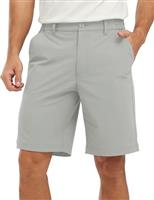 YSENTO Mens Golf Shorts Stretch Dry Fit 9" Lightweight Quick Dry Hiking Cargo Outdoor Shorts with Zipper Pockets