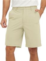 YSENTO Mens Golf Shorts Stretch Dry Fit 9" Lightweight Quick Dry Hiking Cargo Outdoor Shorts with Zipper Pockets