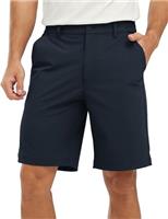 YSENTO Mens Golf Shorts Stretch Dry Fit 9" Lightweight Quick Dry Hiking Cargo Outdoor Shorts with Zipper Pockets