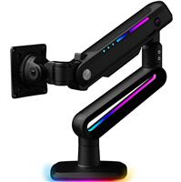 Invision VORTEX Gaming Monitor Arm for 27-57 Inch Screens | Curved & UltraWide | 5v USB Powered | 14 Mode RGB Integrated LED Lights | 3-18kg MAX (VR200)