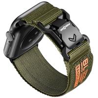 Bandletic Compatible with Apple Watch Ultra 2/Ultra Strap - 49mm 45mm 46mm 44mm 42mm Strap, R-Nylon Soft Breathable Durable Sport Bands with Magnetic Buckle for iWatch Series SE 10 9 8 7 6 5 4 3 2 1