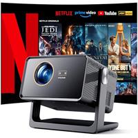 Wolfang portable projector and DVD player