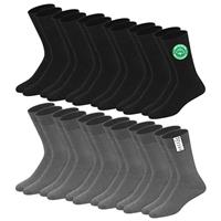 SOXCO Men's Crew Socks, Pack of 12 Pairs