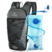 Nepest Hydration Backpack with 2L Water Bladder for Cycling, Water Backpack for Hiking Running, Lightweight Hydration Pack