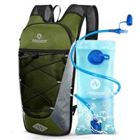 Nepest Hydration Backpack with 2L Water Bladder for Cycling, Water Backpack for Hiking Running, Lightweight Hydration Pack
