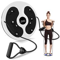 MAIKEHIGH Waist Twist Disc, Waist Slimming Balance Rotating Disc Multi-functional Twist Board Exercise with Massage Foot Sole- Home Fitness Gym Equipment