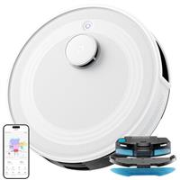 Lefant M2 Robot Vacuum Cleaner with Mop Room Mapping 5500Pa, LDS Navigation with PSD Obstacle Avoidance, Customizable Cleaning, 240-Minute Battery Life, Wi-Fi/App/Alexa Control