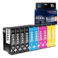 UPRIIN 604XL T604XL 604 XL Ink Cartridge Remanufactured Replacement for 604 XL Ink Cartridge for printer 0312