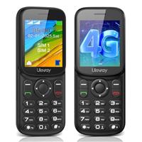 Tosaju Feature Phone 4G Unlocked Portable Mini Basic Long Standby Time Backup Mobile Phone UK Sim Free with Bluetooth 1000mAh Dual Sim all carriers with Camera