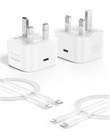 30W Fast Charger for iPhone,[MFi Certified] USB C Fast Charger Plug Power Adapter with 6FT Type C to Lightning Cable Compatible with iPhone 14/13/12/11 Pro/Pro Max/XS Max/XS/XR/X/SE/8/iPad and More