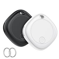 Air Tag Tracker Bluetooth Item Finder - 4 Pack,Key Finder Locator Compatible with Apple Find My (iOS Only), IP67 Waterproof, Replaceable Battery,Tracking Tag for Keys, Suitcase, Bag, Wallet